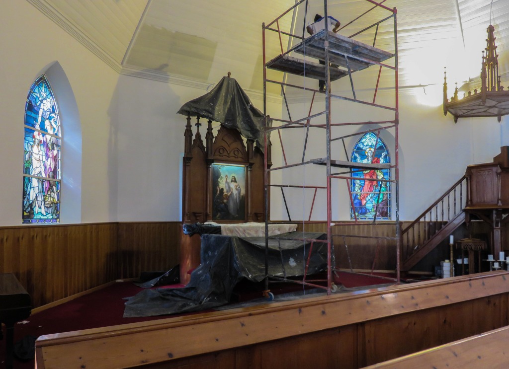 Wartburg church inside